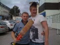 Dicky Matthews and Rhodri Evans keen to get started!