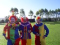 The first people to arrive - Steve Gwilt, Martin Ebdon and Andrew Shelton