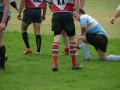 Ollie takes a breather after scoring