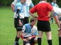 Oh me arm ...me arm.. 
Ross is unimpressed!